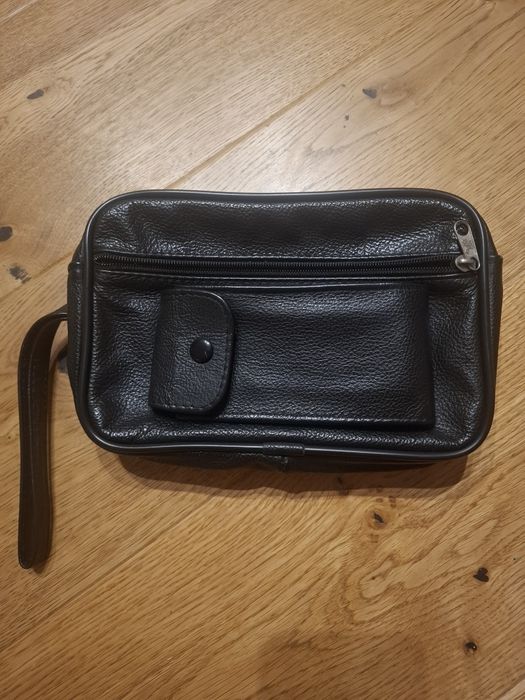 Saszetka skórzana męska