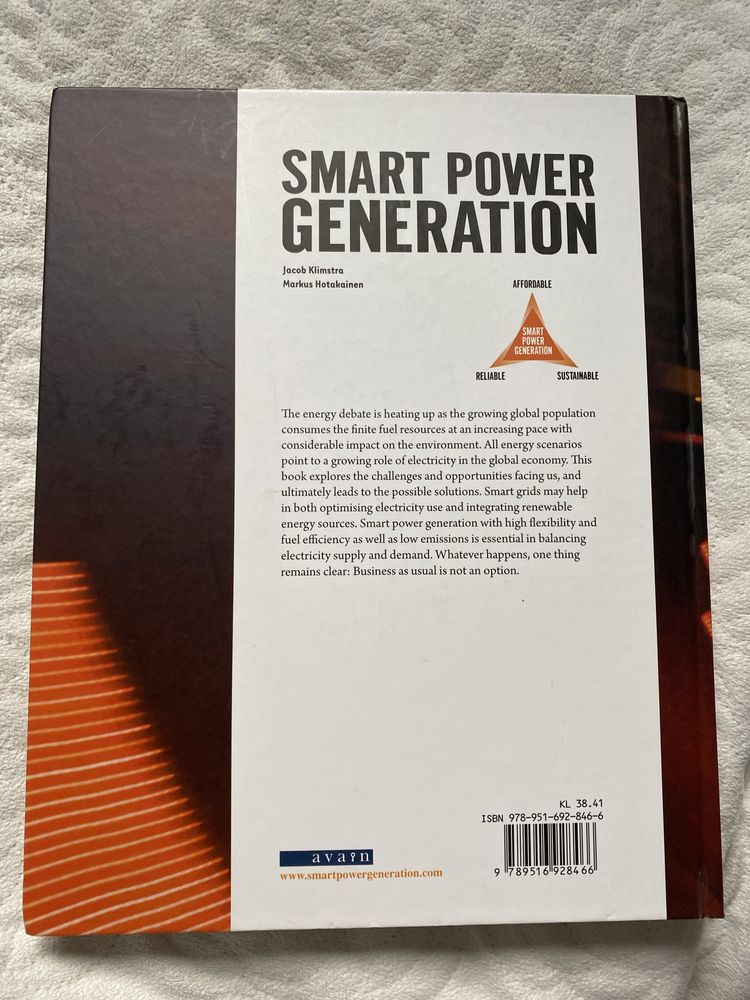 Smart Power Generation, Jakob Klimstra