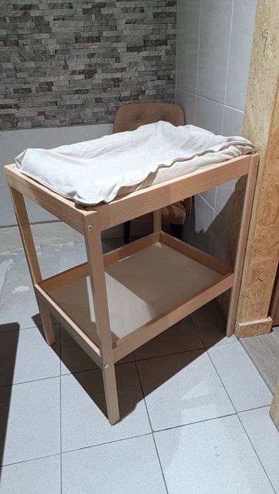 Fraldário com colcha