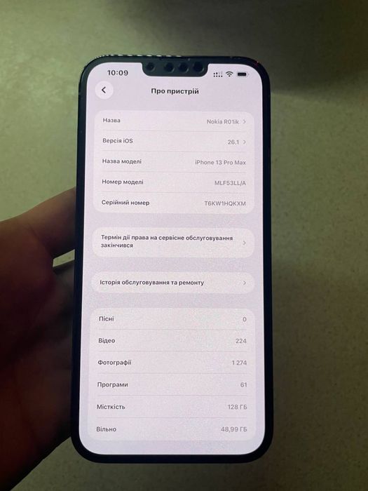 Iphone 13 pro max 128gb ідеал