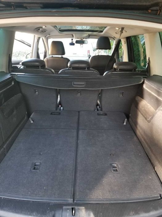 Anglik SEAT ALHAMBRA SE LUX 2012 2.0 TDI Automat Elektryczne drzwi