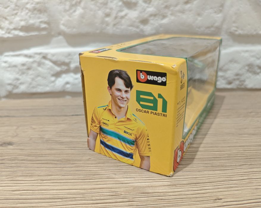 Bburago McLaren MCL38 GP Monaco F1 2024 #81 Piastri 1:43