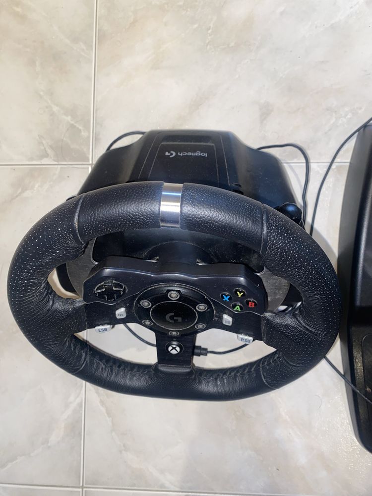 Volante logitech g923 + pedais + manete
