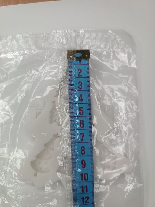 Молд, форма силіконова новрічна, ялинки, зима. Для смоли/кондитерська.