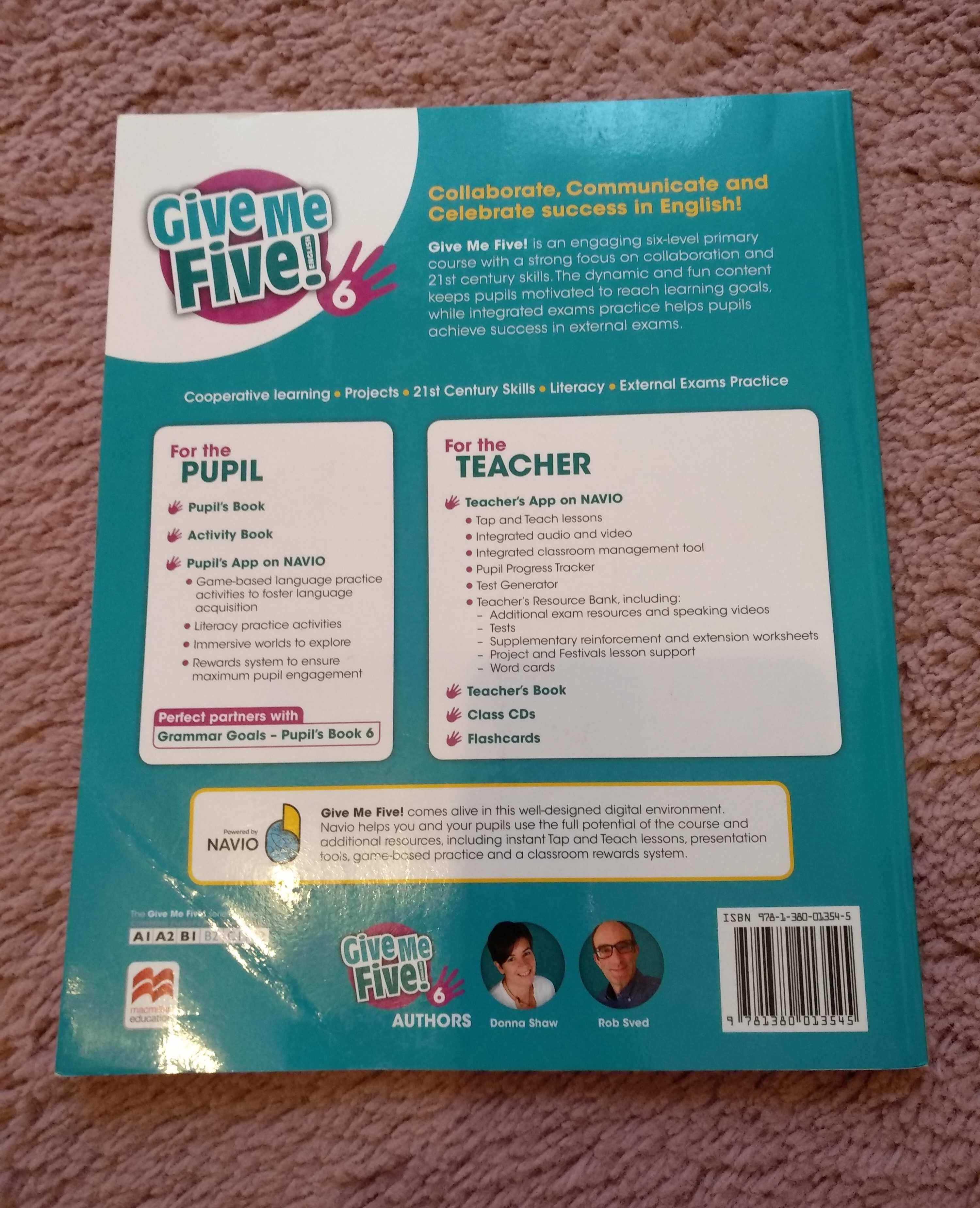 Give me five! 6 english książka+uzupełnione ćwiczenia gratis