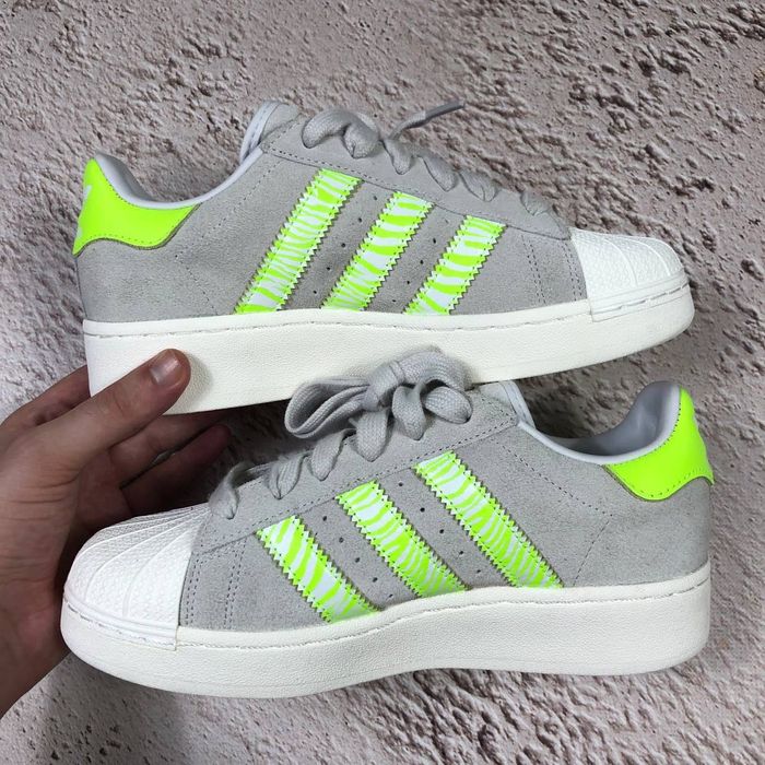 38 39 id5791 нові жіночі кеди adidas superstar XLg platform originals