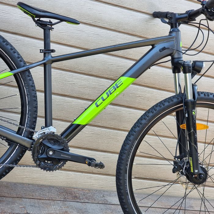 29 CUBE Aim SL Вилка 100mm Shimano Alivio 2x9 Disc Гідравлика LED свет