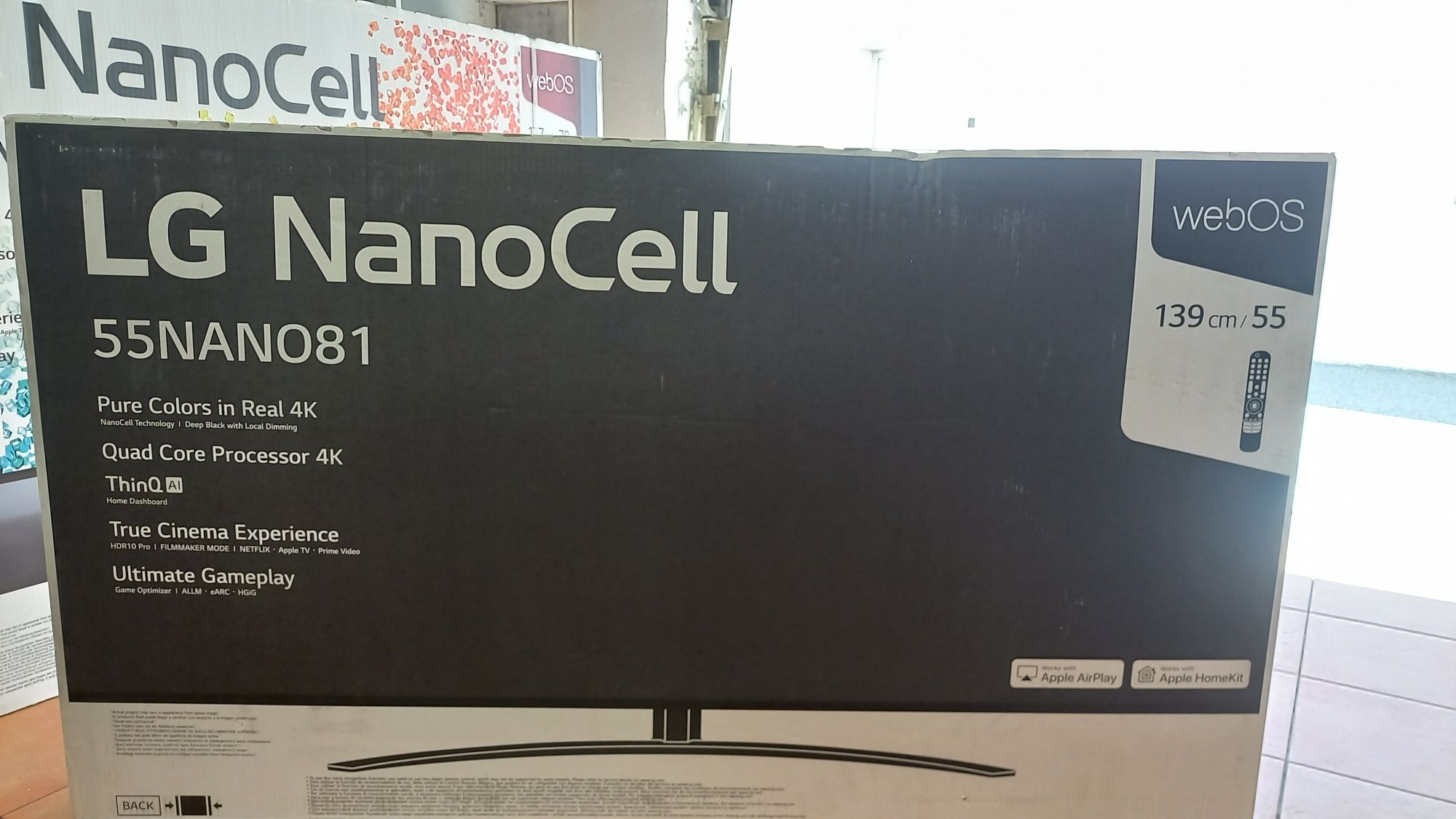 LG 55NANO816PA 55" LED Nanocell UltraHD 4K
LG 55NAN