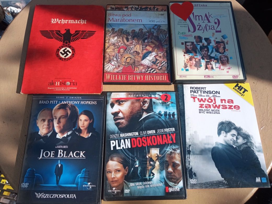 Zestaw filmów na dvd