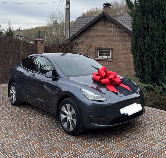 Бант на машину, червоний