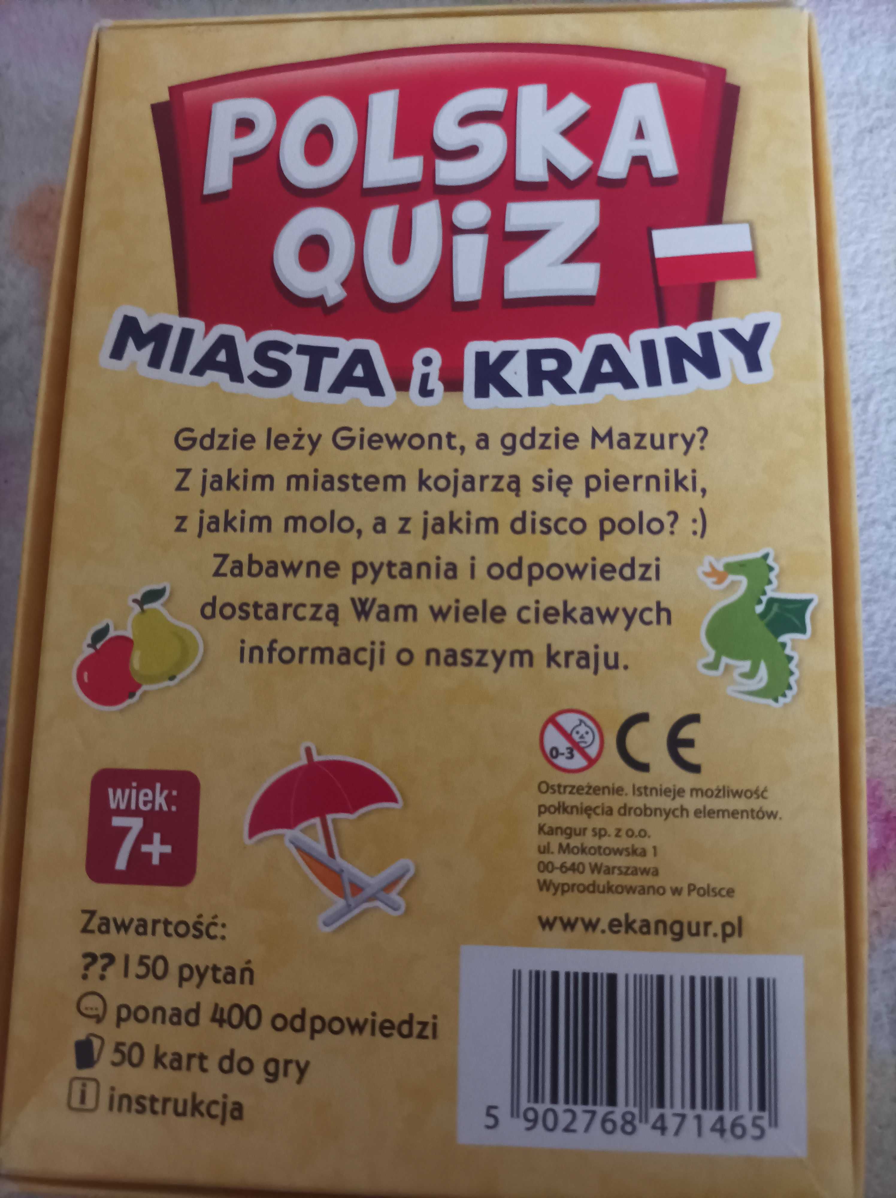 Gra Polska Quizy Miasta i Krainy