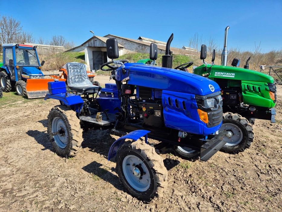 Трактор Форте 160 в Люкс с фрезой и плугом