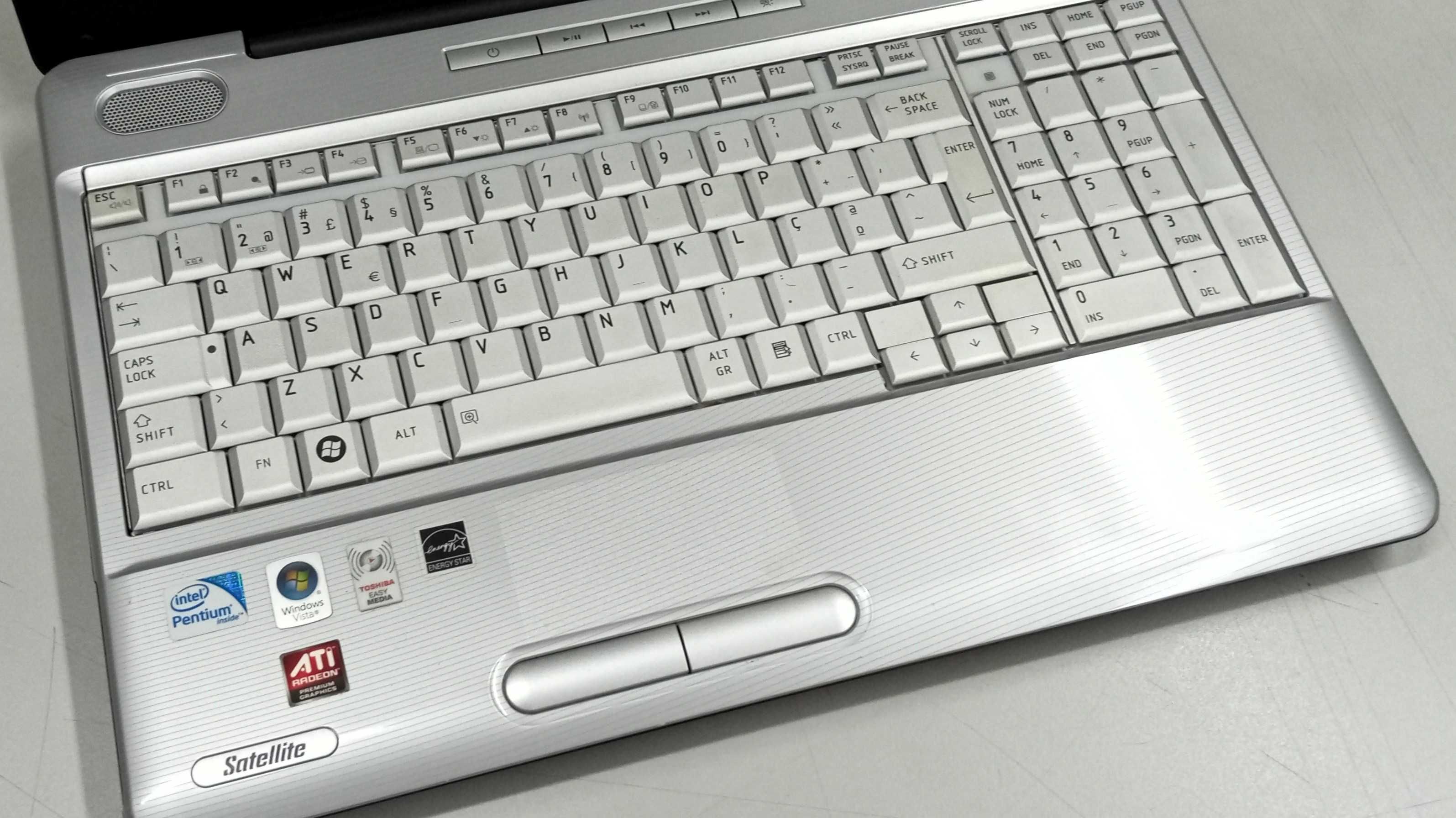 Portátil Toshiba Satellite L500-13W - Para Peças