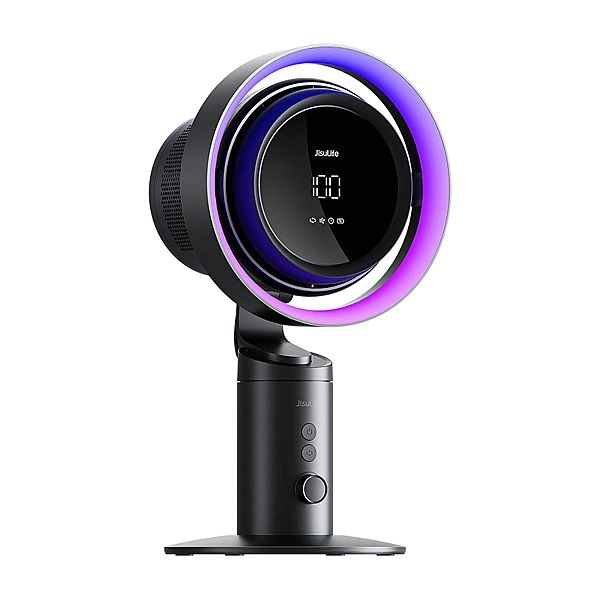 Wentylator turbinowy Jisulife Table Fan Pro3/10000mAh biurkowy z filtr