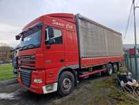 Daf 105.460 6x2 plandeka burty firanka firana standart 85 cf