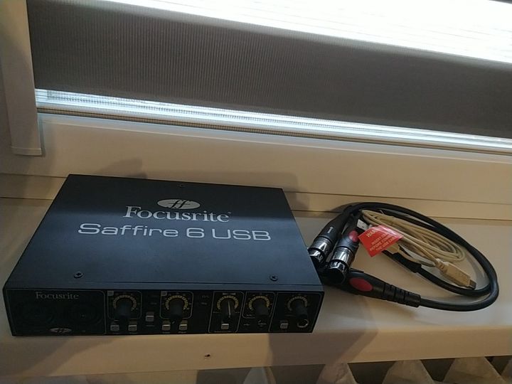 Interfejs audio Focusrite Saffire 6 USB + kable