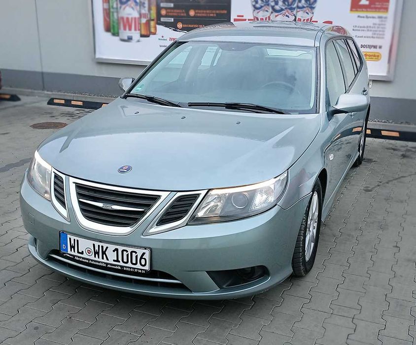 Saab 9-3 Kombi po lifcie | Skóra | Klima | Bez Rdzy | Benzyna 1.8