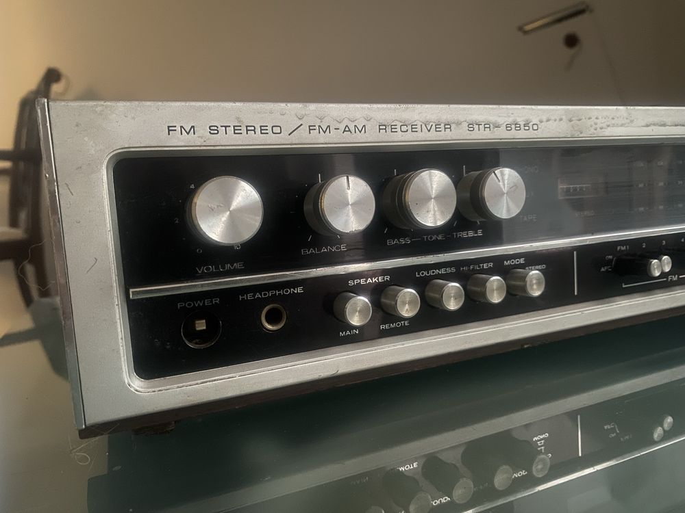 Sony STR 6850 vintage amplituner radio wzmacniacz retro