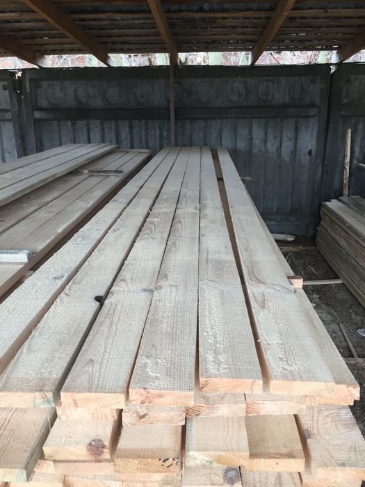 Дошка 30 мм., обрізна і необрізна.