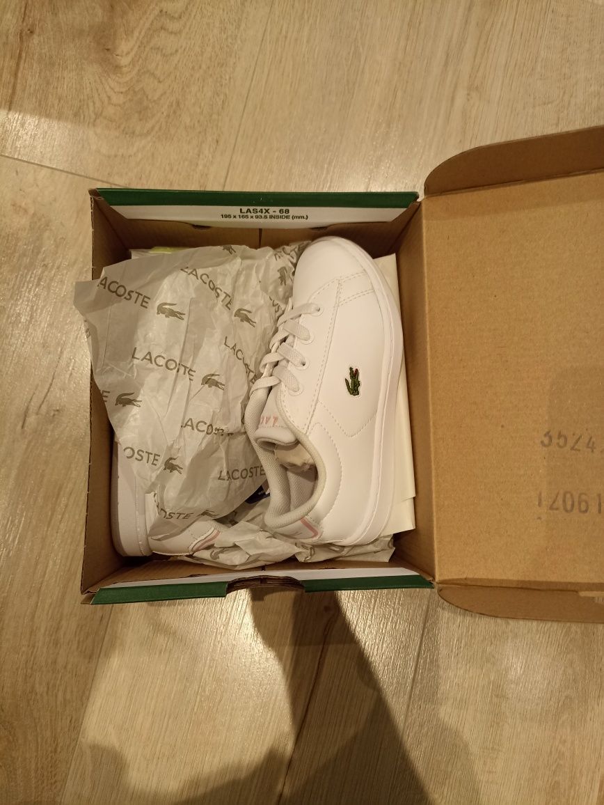 Buty Lacoste dziecięce Sneakersy rozmiar 25 Nowe