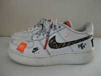 Buty NIKE AIR FORCE 1 PREMIUM Just Do It roz 36 Skóra Adidasy Białe