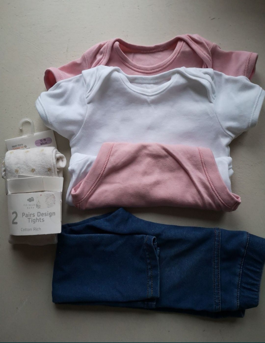 Nowe Body/spodnie/rajstopy/12-18m/80cm/George,Primark, H&M+gratis