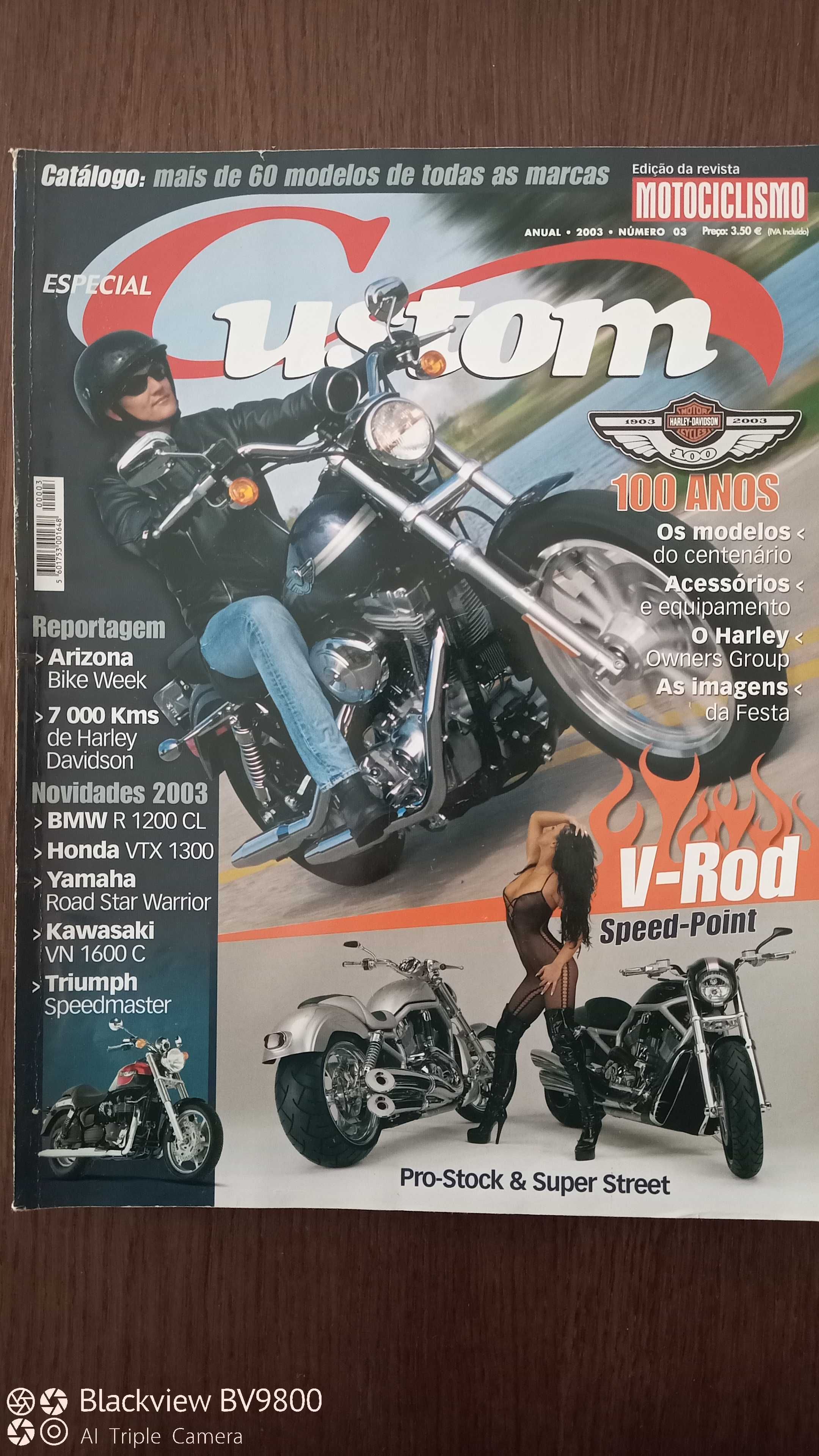 Coleção revistas motociclismo CUSTOM