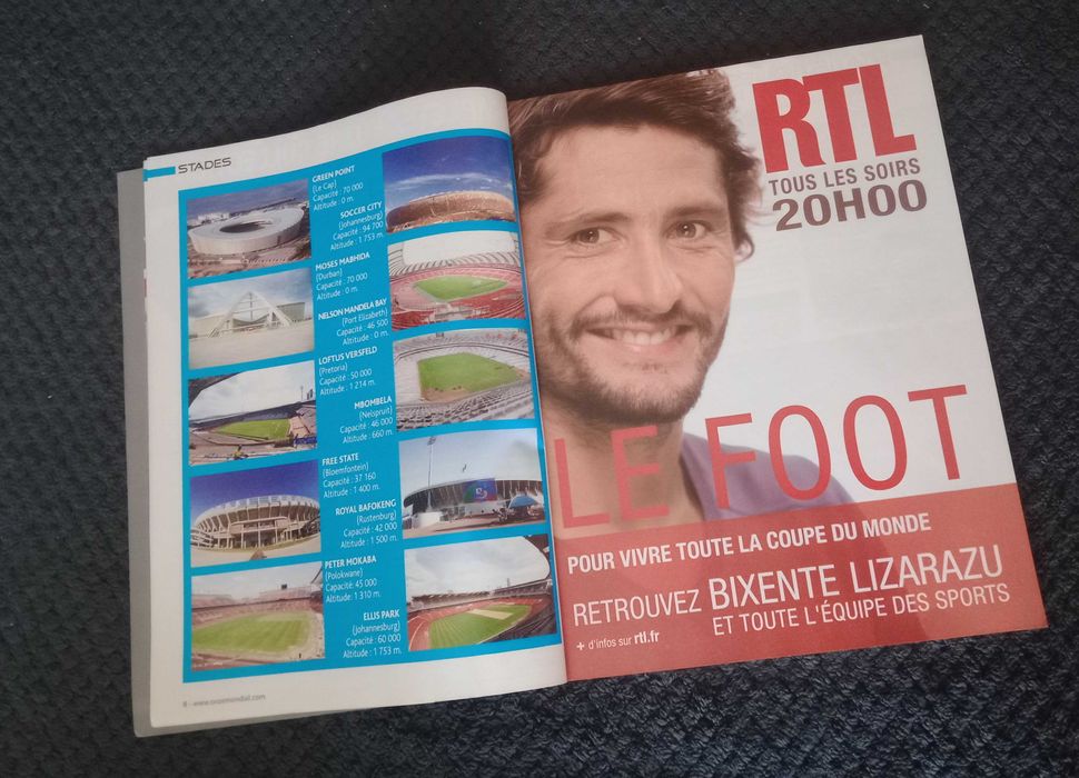 Revista Onze Mundial - Guia completo  Copa  Mundo 2010 Série Especial.