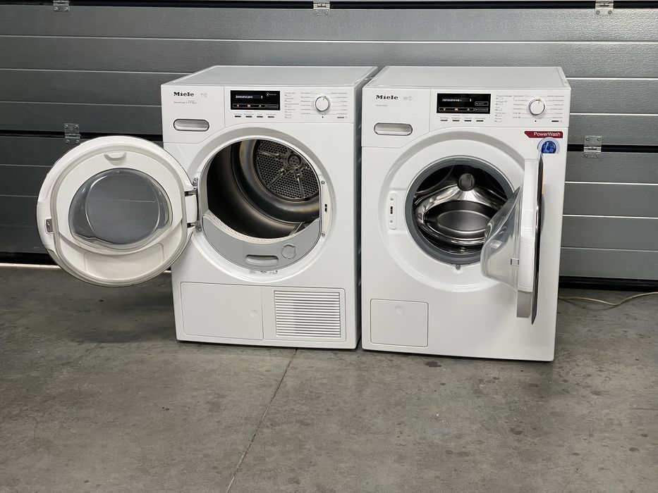 ТОПОВИЙ КОМПЛЕКТ: Пральна та Сушильна машина Miele TMG840 | WMF120