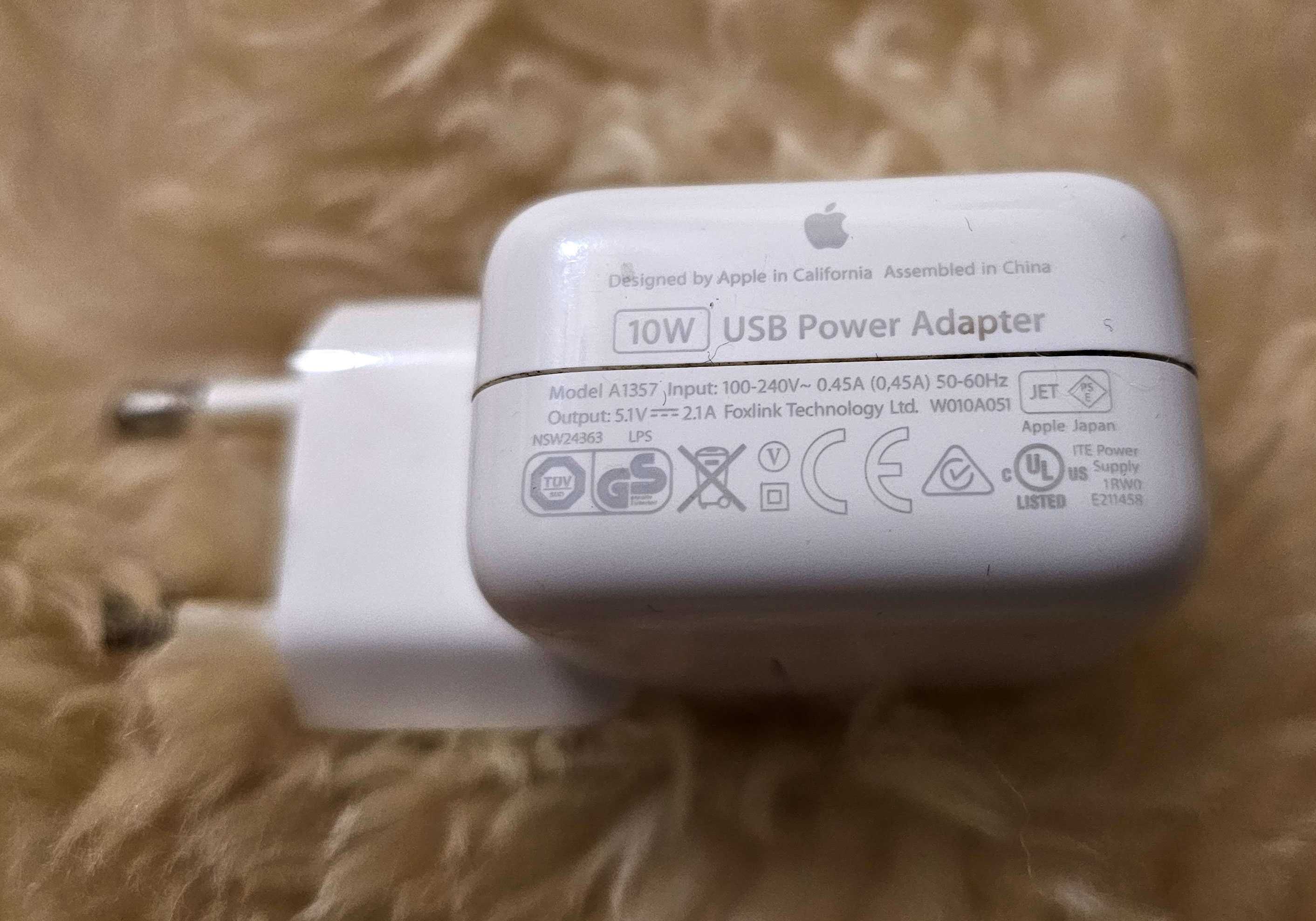 Зарядное Устройство Apple 10W USB Power Adapter (A1357) - оригинал