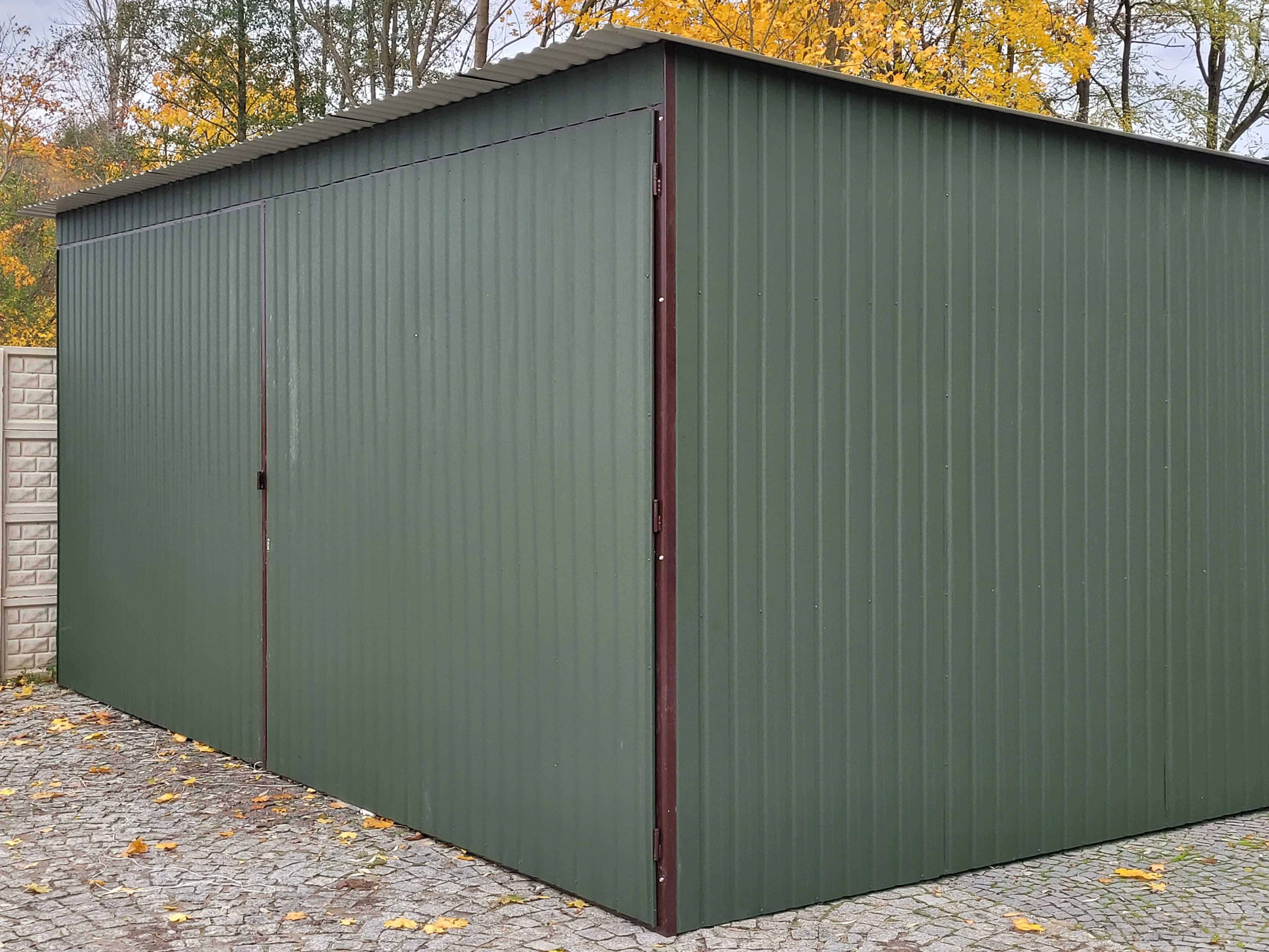Blaszak garaż blaszany schowek magazynek wiata 3x6