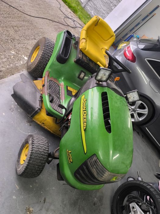 Kosiarka Traktorek John Deere L105 automatic briggs stratton 14.5 hp