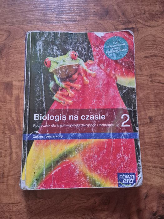 Podręcznik biologia na czasie 2 zakres rozszerzony