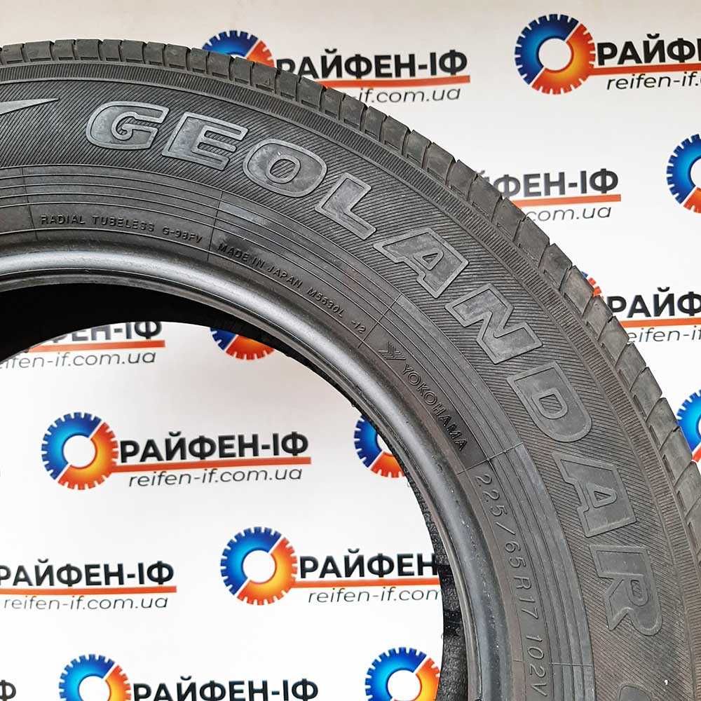 225/65 R17 Yokohama Geolandar б/у шини 4шт ^ 2506210