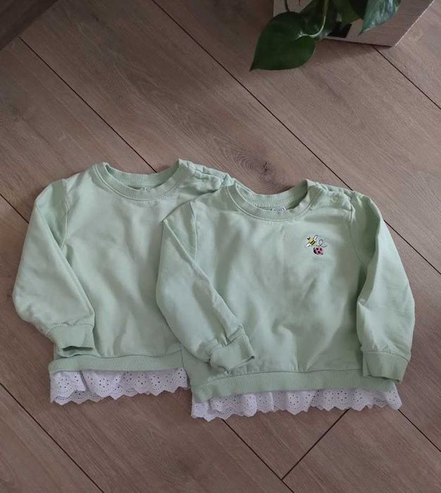 bluzy dla bliźniaczek Smyk rozmiar 92