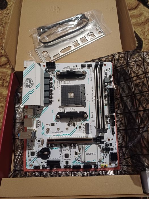 Материнська плата SOYO B450M AM4 Gaming Motherboard