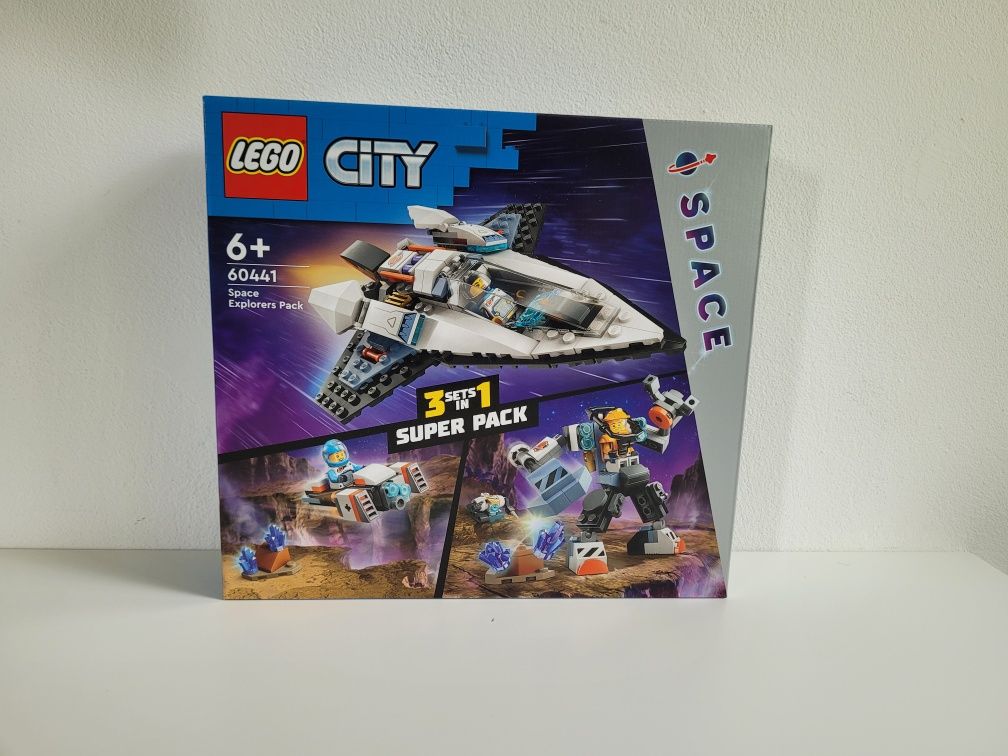 LEGO City 60441 Space Zestaw z badaczami kosmosu 3w1