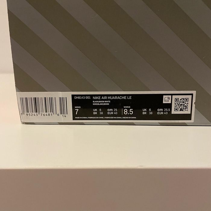 Nike Hurache Brown/White + Meias