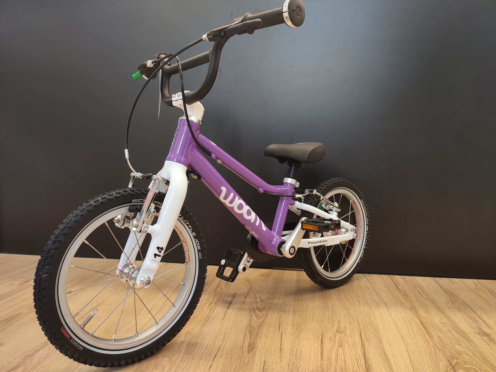 Nowy rower dziecięcy Woom 2 purple,fioletowy,Poznań,gwarancja,Fv