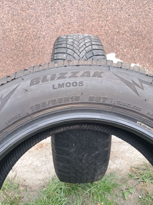 185/65 R15 88T M+S - Bridgestone Blizzak - 18/2022 ~6,2 - cena za 2