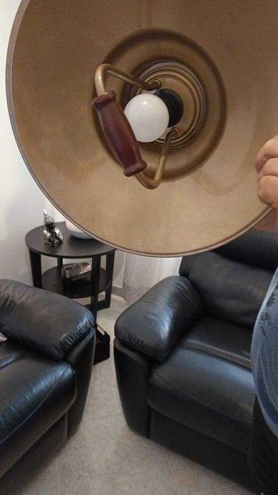 Candeeiro em latão