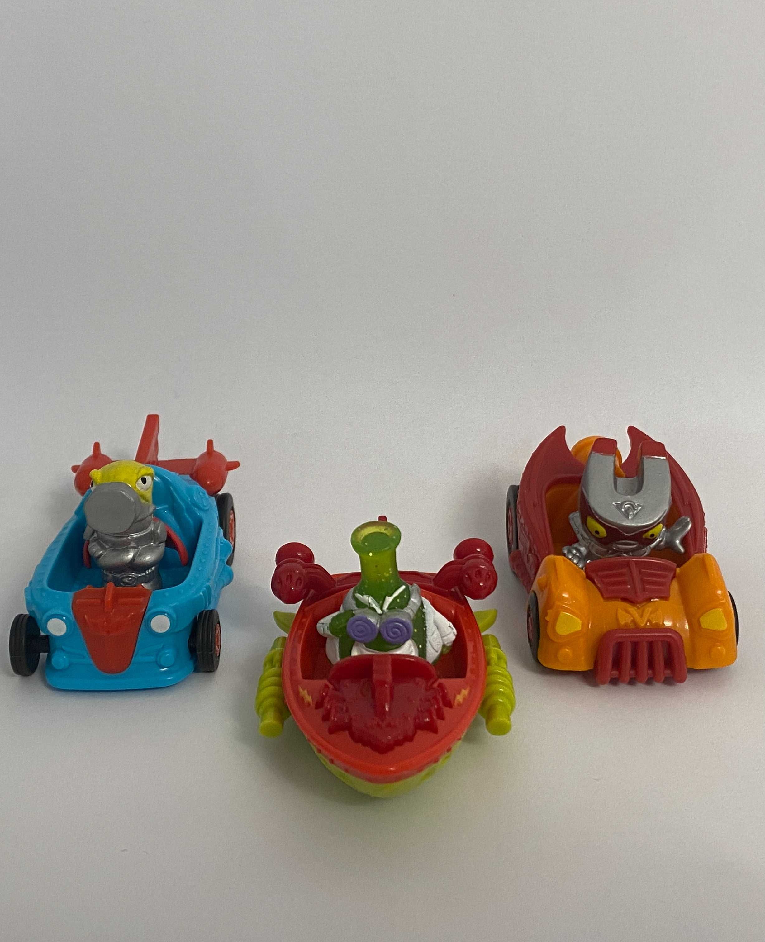 Figurki Super Zings + domki + auta + armaty + naboje + Unikat Doktor K