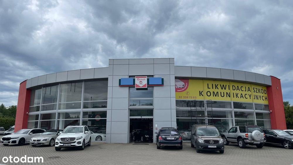 Salon samochodowy wraz z warsztatem mechanicznym, blach-lak po remonci