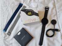 Galaxy Watch Active 2 44 mm (caixa, manual, carregador, pulseiras)