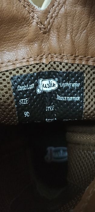 Ковбойські чоботи вестерн-черевики Justin