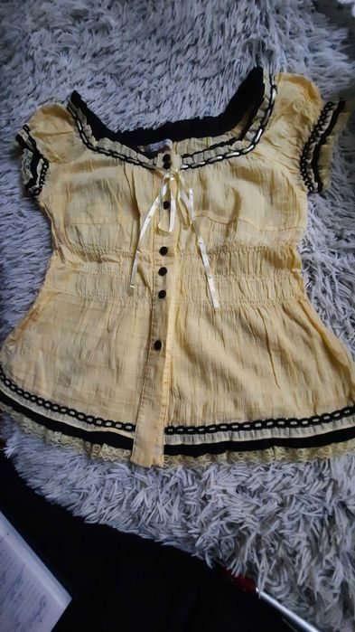 Bluzka kolor cytrynkowy