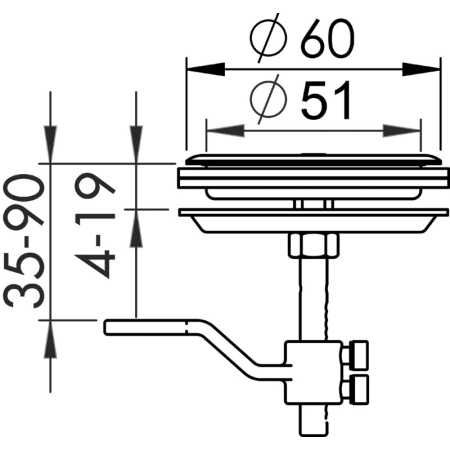 Zamek Bakisty Podnośnik Denny Fi 60 Stal Nierdzewna Do Łodzi Jachtu