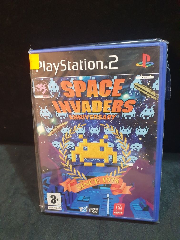 Gra gry ps2 playstation 2 Unikat Space Invaders Anniversary