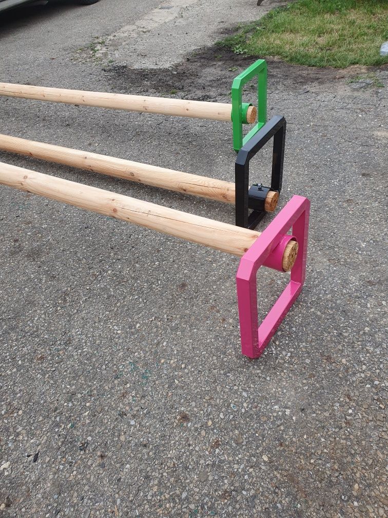 Zestaw cavaletti – 2 podpory + drąg 260 cm, 260 zł, malowanie opcja