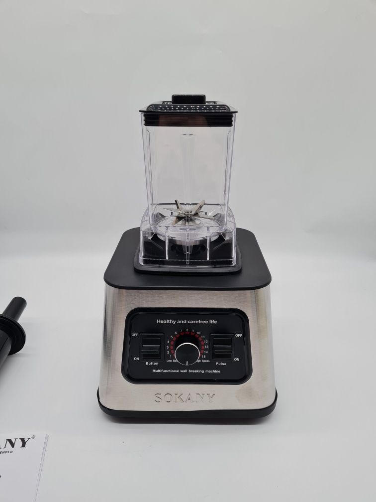 Blender kielichowy SOKANY SK-999 mikser stojący 2w1 6000W młynek